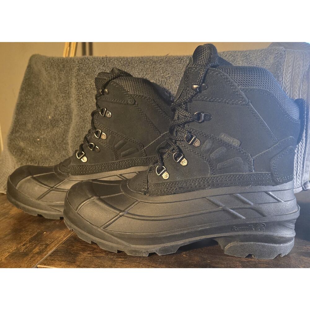 Kamik - Fargo - size 9 - Men's winter Boot-Waterproof, Insulated to -40F, Black